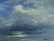Albert Bierstadt Sea and Sky oil